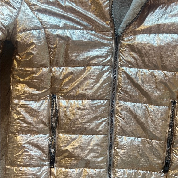 Women’s Tribal XS Cream Hooded reversible Jacket - Picture 7 of 8